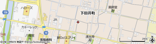 香川県高松市下田井町343周辺の地図