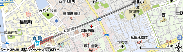 香川県丸亀市魚屋町35周辺の地図