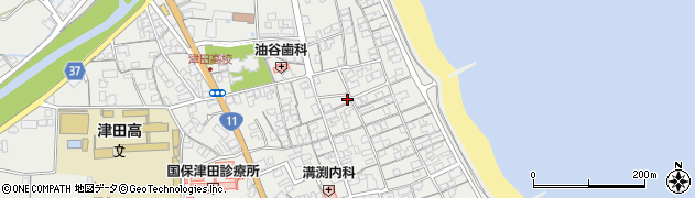 香川県さぬき市津田町津田1127周辺の地図