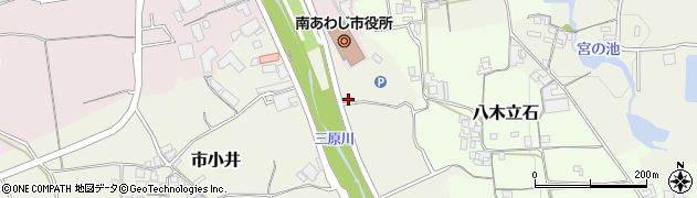 兵庫県南あわじ市市小井445周辺の地図