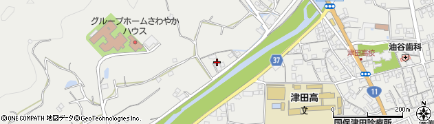 香川県さぬき市津田町津田2159周辺の地図