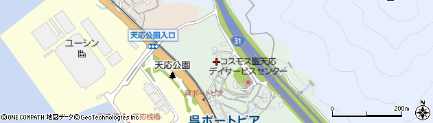 広島県呉市天応伝十原町周辺の地図