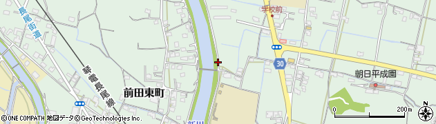 香川県高松市前田東町周辺の地図