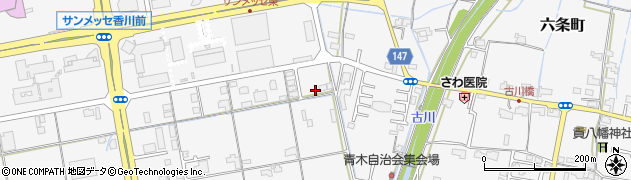 香川県高松市六条町707周辺の地図