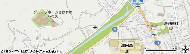 香川県さぬき市津田町津田2161周辺の地図