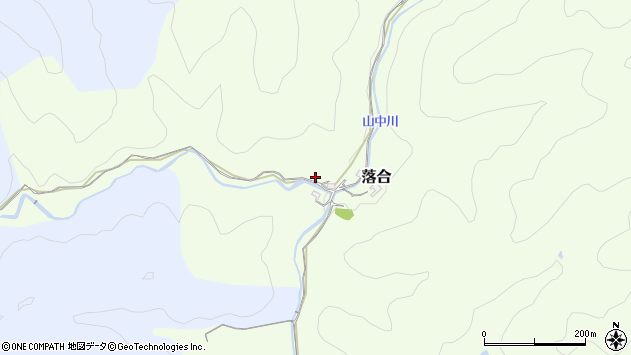 〒649-6308 和歌山県和歌山市落合の地図