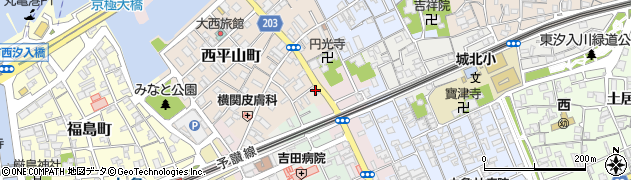 香川県丸亀市西平山町31周辺の地図