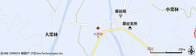 広島県大竹市栗谷町大栗林141周辺の地図