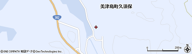 長崎県対馬市美津島町久須保348周辺の地図
