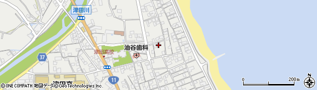 香川県さぬき市津田町津田1437周辺の地図