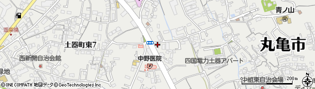 セコム株式会社　丸亀支社周辺の地図