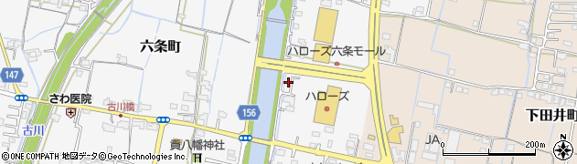 香川県高松市六条町36周辺の地図