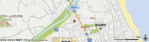 香川県さぬき市津田町津田1475周辺の地図