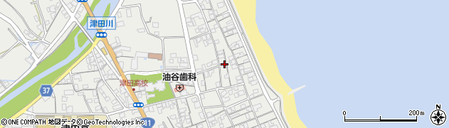 香川県さぬき市津田町津田1419周辺の地図
