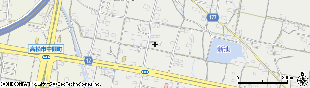 香川県高松市檀紙町194周辺の地図