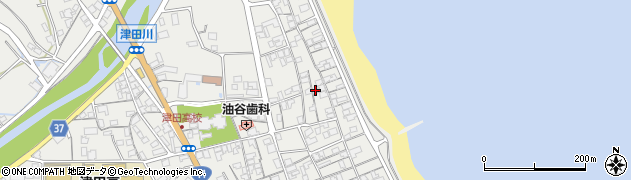香川県さぬき市津田町津田1418周辺の地図