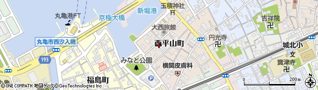 ホワイト急便・ヤングドライ　平山店周辺の地図