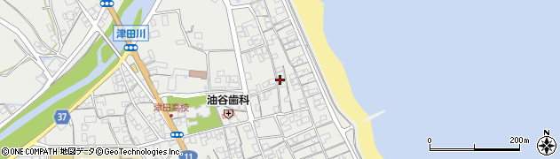 香川県さぬき市津田町津田1434周辺の地図