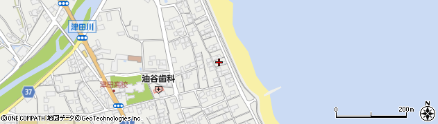 香川県さぬき市津田町津田1392周辺の地図