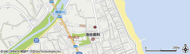 香川県さぬき市津田町津田1489周辺の地図