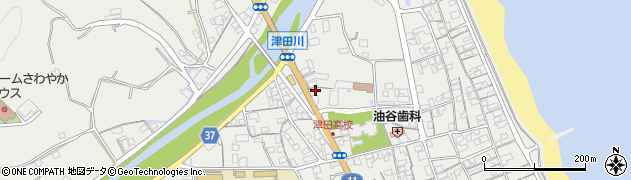 香川県さぬき市津田町津田1472周辺の地図