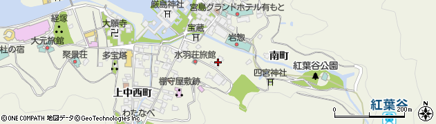 ミヤジマ・ゲストハウス　三國屋周辺の地図