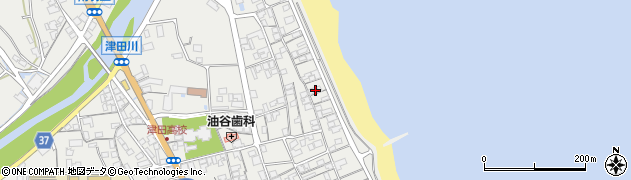 香川県さぬき市津田町津田1393周辺の地図