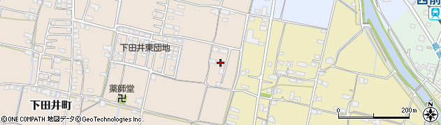 香川県高松市下田井町185周辺の地図