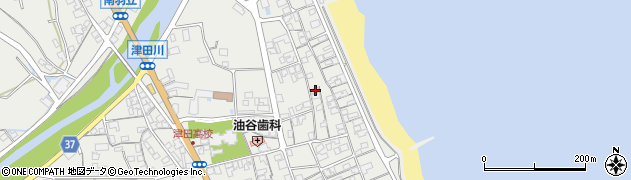 香川県さぬき市津田町津田1436周辺の地図