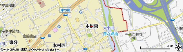 香川県綾歌郡宇多津町1736周辺の地図