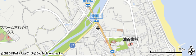 香川県さぬき市津田町津田1559周辺の地図