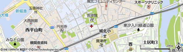 香川県丸亀市瓦町周辺の地図