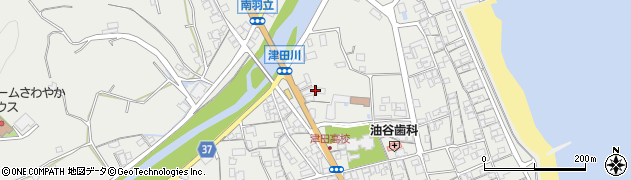 香川県さぬき市津田町津田1477周辺の地図