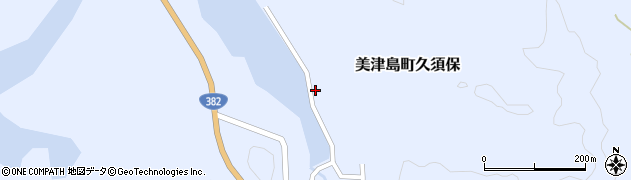 長崎県対馬市美津島町久須保822周辺の地図