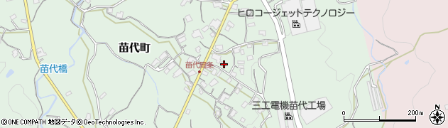 広島県呉市苗代町674周辺の地図