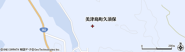 長崎県対馬市美津島町久須保342周辺の地図