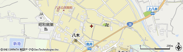 兵庫県南あわじ市八木鳥井周辺の地図
