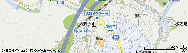 広島県廿日市市大野小山周辺の地図