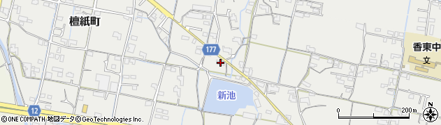 香川県高松市檀紙町297周辺の地図