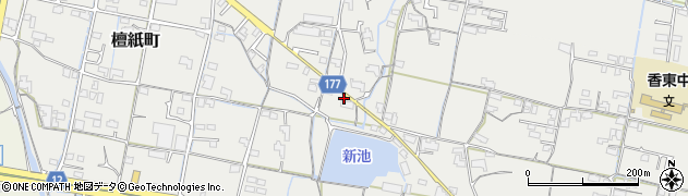 香川県高松市檀紙町295周辺の地図