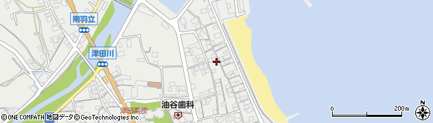 香川県さぬき市津田町津田1411周辺の地図
