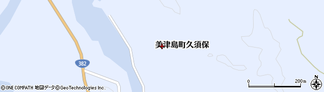 長崎県対馬市美津島町久須保224周辺の地図