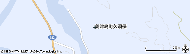 長崎県対馬市美津島町久須保267周辺の地図