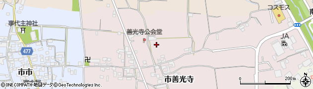 兵庫県南あわじ市市善光寺周辺の地図