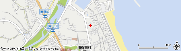 香川県さぬき市津田町津田1495周辺の地図