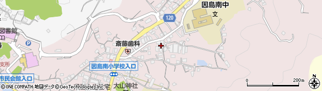 広島県尾道市因島土生町郷区1270周辺の地図