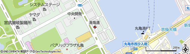 香川県丸亀市蓬莱町31周辺の地図
