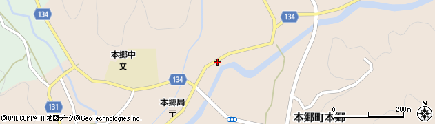 山口県岩国市本郷町本郷神田周辺の地図