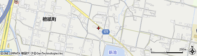 香川県高松市檀紙町287周辺の地図