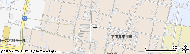 香川県高松市下田井町256周辺の地図